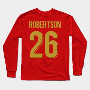 Andrew Robertson  Prem winner Gold Long Sleeve T-Shirt